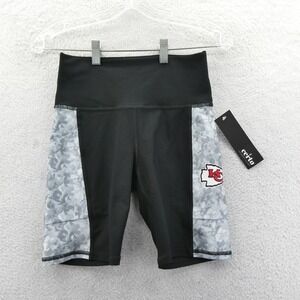 Certo Shorts Womens Small Kansas City Chiefs Black Camo Pockets Performance NFL